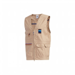 Adidas Originals vientos spalvos daug ki&scaron;enių sportinė liemenė vyri&scaron;ka Liemenės Chaki GP1111 M
