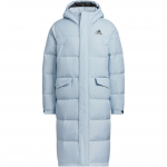 Adidas Ilgas Pūkinis Patogus Ilgas &Scaron;iltas Universalus Pūkinis &Scaron;varkas Unisex Vir&scaron;utiniai Drabužiai Mėlynas JW6742 2XL