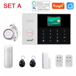 PG-103 WIFI + GSM Namų Apsaugos Signalizacijos Sistema I&scaron;manusis Alex Googlehome Balso Valdymas Apsaugos Signalizacijos Rinkinys