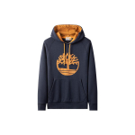 Timberland logotipas spausdintas su rai&scaron;teliu gobtuvas vyri&scaron;ki gobtuvai mėlynas A69WN-433 S