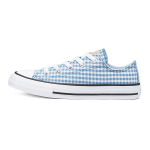 Converse Chuck Taylor All Star žemi patogūs universalūs ilgaamžiai kvėpuojantys žemakulniai drobės batai vaiki&scaron;ki sportbačiai mėlyni balti 670694C 28