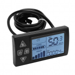 Elektrinio dviračio LCD ekranas S861 Elektrinio paspirtuko LCD skydelis su SM jungtimi, skirtas važinėjimui dviračiu, elektriniam dviračiui, paspirtukui