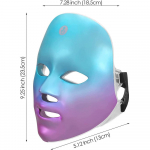 LED Fotonų ir Profesionali LED Veido Kaukė - Kasdienio Veido Priežiūros Aksesuaras Odos Gerovei, Tinka Kasdieniam Naudojimui Namuose 1pcs