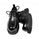 Vyri&scaron;ki Korėjos odinė platforma &bdquo;Oxfords Slip On Thick Tottom&ldquo;, skirta vyri&scaron;kiems derbio batams Laisvalaikiai &bdquo;Loafers&ldquo; Vyri&scaron;ki kvadratiniai pir&scaron;tai oficialios suknelės batai 38