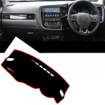 Mitsubishi Outlander 2013-2022 prietaisų skydelio uždangalas, apsauginis kilimėlis, prietaisų skydelio apsauga nuo saulės, kilimas, automobilio aksesuarai 2015 2016-2022 Polyester&Four Seasons gray