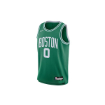 &bdquo;Nike X NBA Collaboration&ldquo; laisvalaikio sportinis kostiumas su Bostono &bdquo;Celtics&ldquo; Tatum 0 raidžių spauda, ​​greitai džiūstančia, kvėpuojančia liemene jauniesiems krep&scaron;inio mar&scaron;kinėliams 3Z2B7BX2P00-CELJT M