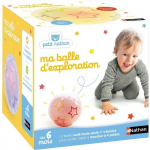 Jouet - NATHAN - Balle d'exploration - Motricit&eacute; pour b&eacute;b&eacute;s, change de couleur et direction geltona