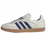 adidas Samba OG Off White Tamsiai mėlyni Moteri&scaron;ki kedai Kreminiai Skaidriai Mėlyni JI3907 44