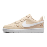 Nike Court Borough Low Recraft SE GS 'Siuvinėti gėlių' sportbačiai FZ3136-100 40 &scaron;velni smėlinė