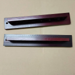 Biliardo lazdų stovas Aksesuaras Laikiklis Atrama Taupantis vietą Sieninis medinis ornamentas kambariui raudona