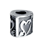 Perle de verre - Viceroy - VMM0204-00 - Argent&eacute; - 1 Cm - Bijoux Femme sidabras