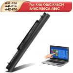 NAUJAS Pakaitinis Akumuliatorius ASUS S46C S550C E46C K46 K46C K46CM A31 A32 A41-K56 A42-K56 Ne&scaron;iojamojo Kompiuterio Akumuliatorius