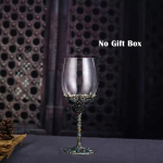 Vintažinės emalio spalvos Raudonojo vyno stiklas kri&scaron;tolinis stiklas taurė DEKANTERIŲ RINKINYS Vyno taurė &Scaron;ampano vyno taurės Viskio puodeliai Puodeliai Gėrimas 301-400ml