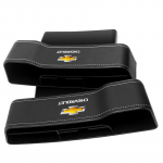 2 vnt. Automobilio sėdynės organizatorius Sandėliavimo dėžutė sėdynės ply&scaron;iui Daugiafunkcinės prekės Chevrolet Cruze Equinox Captiva Trax Malibu Tahoe Impala Sonic juoda