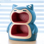 23x25cm Pokemon Snorlax Laikymo Dėžutė Dvigubo Sluoksnio Darbalaukio Įėjimo Organizatorius Dekoratyvinis Ornamentas Prakti&scaron;ka Kūrybi&scaron;ka Dovana Berniukams mėlyna