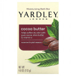 Yardley London, Drėkinamasis vonios muilas, Kakavos sviestas, 4 oz (113 g)
