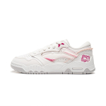 Disney x Li Ning Moon White 3 Cushioning Abrasion Resistant Lightweight Low top Skateboard Shoes Women's Standard White AGCV186-1 35
