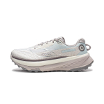 Li Ning De Lu Cushioning Slip Resistant Abrasion Resistant Rebound Low top Trail Running Shoes Men's White Gray ARNW005-3 44 white