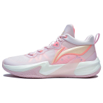 Li Ning Light Speed 1.0 Cushioning Slip Resistant Abrasion Resistant Low top Basketball Shoes Men's Pink ABAS041-2 41.5 white