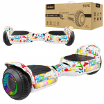Rebel 6.5 LED Hoverboard Elektrinis Riedlentė Vaikams ir Suaugusiems