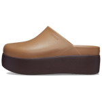 Crocs uždarų pir&scaron;tų &scaron;lepetės moteri&scaron;kos Tamsiai rudos 209869-2EY 36-37