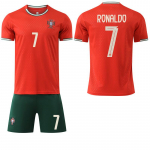 2025-26 Portugalijos nacionalinės rinktinės mar&scaron;kinėliai #7 Ronaldo Futbolo mar&scaron;kinėliai S