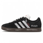 Adidas VL COURT 2.0 Black Silver Warrior Abrasion Resistant, Balanced, Lightweight, And Breathable Low top HQ1801(Team404-) 42 black
