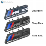 BMW Hot 2025 3D emblemos automobilio priekinės grotelės ženklelis M1 M2 M3 M4 M5 M6 M7 M8 Competition E92 E93 F36 G01 G02 G05 G11 G12 G21 G29 G30 Matte Black