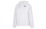 NIKE vientos spalvos laisvalaikio sportinis lengvas vėjaskėlis su gobtuvu DM6180-100 XL balta
