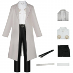 Patogūs anime cosplay drabužiai žaidėjams Bungo Stray Dogs Dazai Chuuya &Scaron;velnus audinys Dazai Osamu,XS