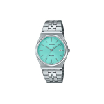 Casio Vandeniui atsparus 50M Kvarcinis Mechanizmas Nerūdijančio Plieno Apyrankė Laikrodis Moteri&scaron;ki Laikrodžiai Mėlynas MTP-B145D-2A1 Random Watch Box,Blue Dial blue
