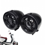 Atsparūs vandeniui motociklo stereo garsiakalbiai Motociklo vairo modifikuota garso sistema su LED lemputėmis Bluetooth Motociklo priedai CHINA