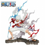 Vienas Gabalas Nica Luffy Figūrėlė Tvirtai Laiko Žaibą Penktasis Pavarų Veiksmo Figūrėlės Modelis Lėlės Modelis Anime PVC Statulos Žaislai Graži Dovana