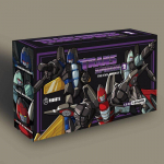 3 vnt./dėžutėje Transformuojamas robotas žaislas G1 animacinis filmas Skraidanti komanda Starscream Skywarp Thundercracker figūrėlė modelis Mažo mastelio lėktuvas gray