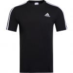 Adidas Essentials Viengubo Džersio Medvilnės Mar&scaron;kinėliai Trumpomis Rankovėmis Vyrams Vir&scaron;utiniai Drabužiai KU3923 M