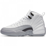 Jordan 12 Retro Wolf Grey GS 510815-108 36