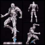 Ker&scaron;ytojai: Ultronas: Amžius Bendras Judantis Sąnarijuotas PVC Figūrėlės Žaislai 15cm no box gray