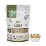 Go Vegan grynas natūralus Gond Katira 100g | Tragakanto derva | Labai vėsinančios savybės | 100% natūralus supermaistas