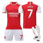2324 &bdquo;Arsenal&ldquo; namų futbolo uniformos komplektas Mar&scaron;kinėliai Nr. 8 Udgau 7 Saka Žaidėjo Versija Gerbėjų Komanda M code #Weight 140-160 kg