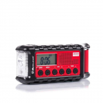 Midland Er300 Žibintuvėlis Powerbankas Radijas Avarinis Am/Fm Dinamo Saulės Usb