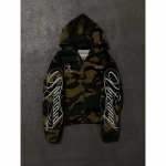 Ins Amerikos vakarų pakrantės hip hop stiliaus kamufliažo klasikinės spalvų schemos spausdintas gatvės auk&scaron;tosios gatvės laisvas madingas megztinio &scaron;varkas S