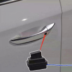 Hyundai IONIQ i&scaron;orinės durų rankenos indukcinis jungiklis, i&scaron;orinės durų rankenos lietimo mygtukas, OE : 82661G2720 (Black,82661G2720) juoda