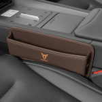 Automobilio sėdynės tarpelio organizatorius Konsolės ply&scaron;io užpildas &Scaron;oninė daiktadėžė For Cupra Raval Born Leon Formentor Ateca Terramar FR vožtuvo &scaron;erdis A-brown