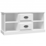 TV spintelė Balta 99,5 x 35,5 x 48 cm Medžio drožlių plok&scaron;tė