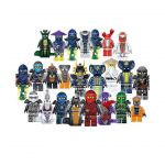 24 vnt. / Plastikinė Mini Ninjago figūrėlė Žaislas Ninja Gyvatės Surinkti Vaikų Žaislas