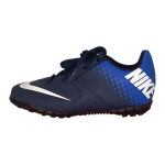 Nike Jr Bomba Tf Patogūs Kvėpuojantys Žemi Vaikų Futbolo Batai Mėlyni Balti Vaikams 826488-414 28 balta