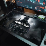 Tom Clancy's Rainbow Six Siege Pelės Pagalvėlė Didelė Žaidimų Stalo Pagalvėlė Neslystanti Ne&scaron;iojamojo Kompiuterio Plan&scaron;etinio Kompiuterio Didelė Pelės Pagalvėlė XXL Kilimėlis Mini PC Žaidimų Kilimėlis Su Užrakintu Kra&scaron;tu_xia 40cmx90cm(15.7x35.4inch)