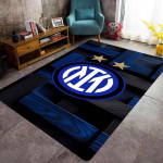 Inter Milano emblemos meno kūrinys kilimų spausdinimas Tinka visiems sezonams Meno mada Bendrabučio dekoravimas 100x120cm( 39x47in )