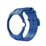 Biokeraminis modifikavimo rinkinys Swatch x AP Royal POP Biokeraminiam dėklui Silikoninis dirželis Ki&scaron;eninio laikrodžio konvertavimas į laikrodį ant rie&scaron;o Pakeitimo aksesuaras With Box blue