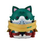 MegaHouse MEGA CAT PROJECT Mano Herojus Akademija Izuku Midoriya Nyanko Figūrėlė 120mm Tiesiogiai i&scaron; Japonijos blue